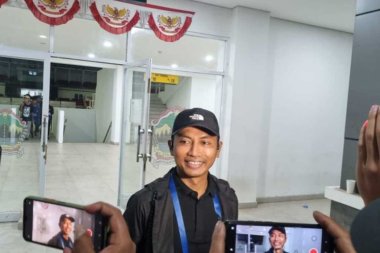 Ketua Panitia Pelaksana PSIS, Danur Rispriyanto ditemui usai pertandingan antara PSIS Semarang Vs Persebaya Surabaya di Stadion Jatidiri, Kota Semarang, Jawa Tengah (Jateng), Rabu (29/3/2023).