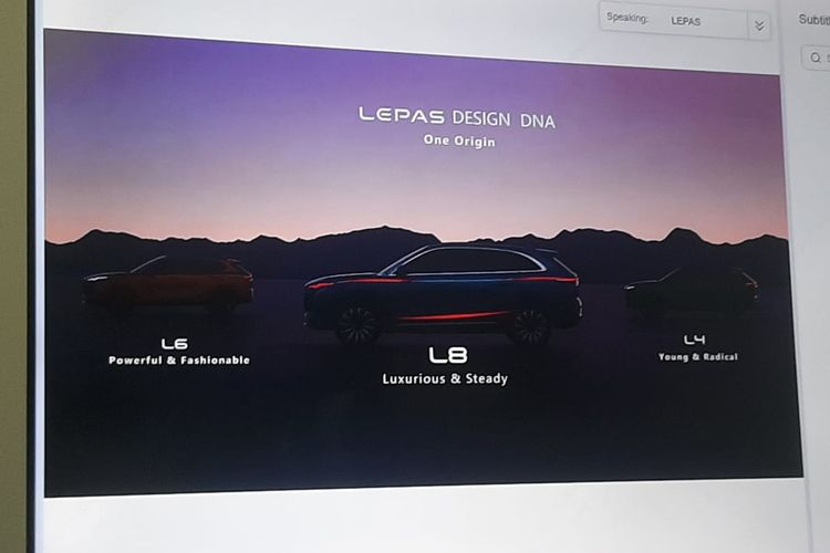 Presentasi Lepas, merek baru dari Chery