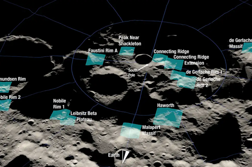 Bersiap ke Bulan, NASA Umumkan Tempat Pendaratan Misi Artemis
