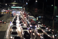 Jam Pulang Kerja, Penumpukan Kendaraan Terjadi di 