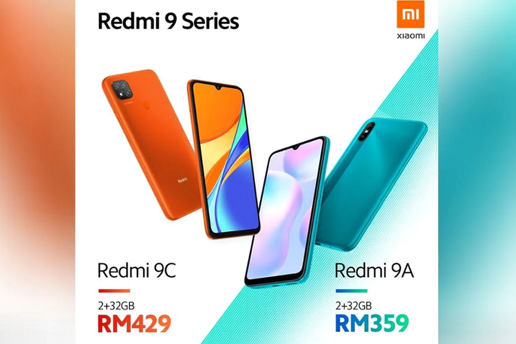 Harga Redmi 9A dan Redmi 9C di Malaysia
