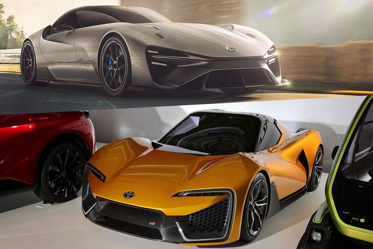 Mobil sport listrik Toyota dan Lexus yang masih berstatus mobil konsep