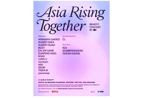 88rising Gelar Asia Rising Together, Konser Amal Dukung AAPI Heritage Month