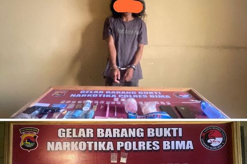 Tangkap Pengedar Sabu di Bima, Polisi Temukan Senpi dan Peluru