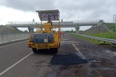 Aspal Korea Digunakan untuk Menambal Tol Kayu Agung-Palembang-Betung yang Rusak