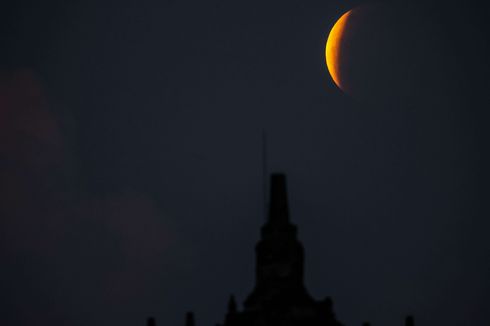 Partial Lunar Eclipse Visible from Indonesia