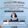 SBMPTN 2021 Diumumkan 14 Juni Pukul 15.00 WIB, Berikut Link untuk Mengeceknya