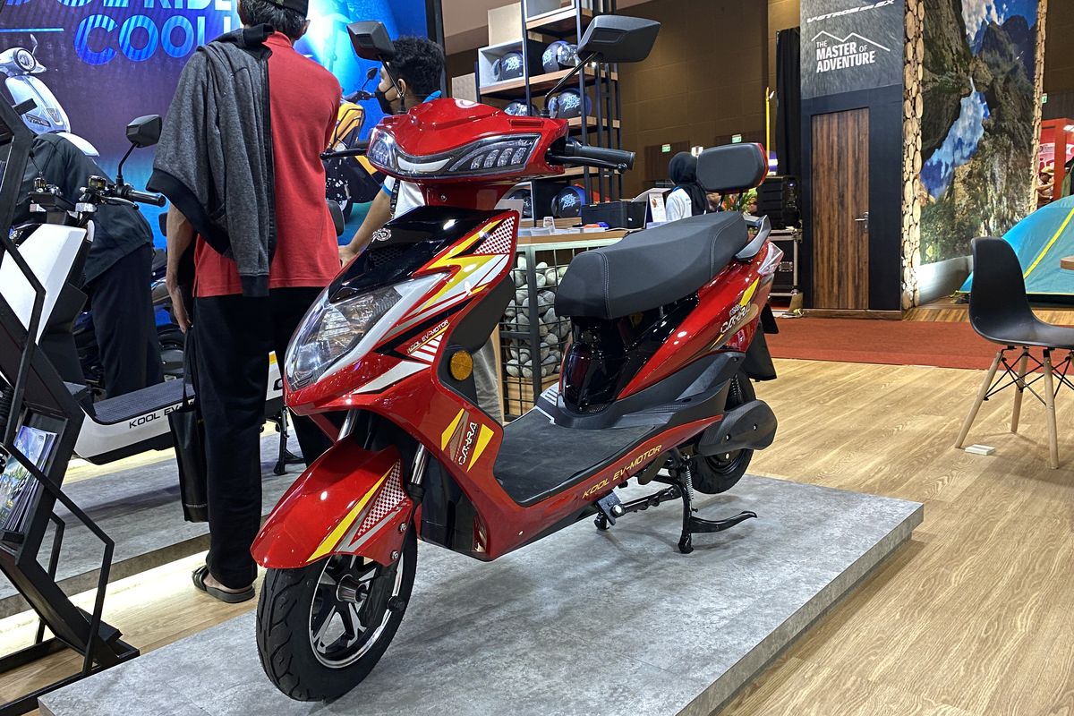 Kool EV-Motor jadi pabrikan motor listrik baru yang muncul di Jakarta Fair 2023