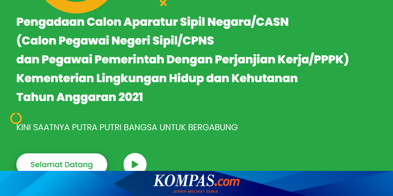 Klhk Buka 245 Formasi Cpns Sma Simak Rinciannya Berikut
