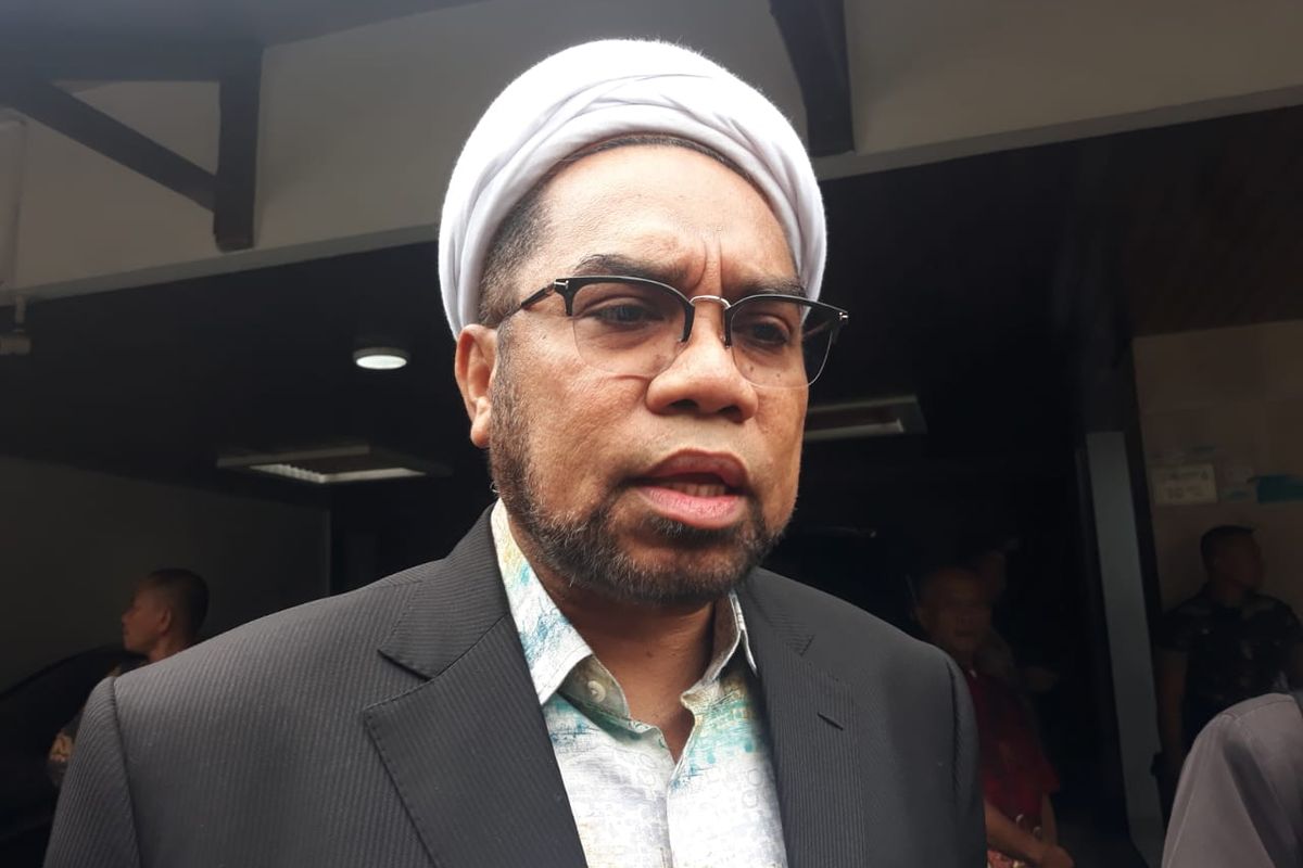 Ali Mochtar Ngabalin di di Jalan Widya Chandra V, Jakarta, Rabu (25/12/2019).