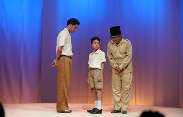 Akiva beradu akting dengan Reza Rahadian dan Tanta Ginting