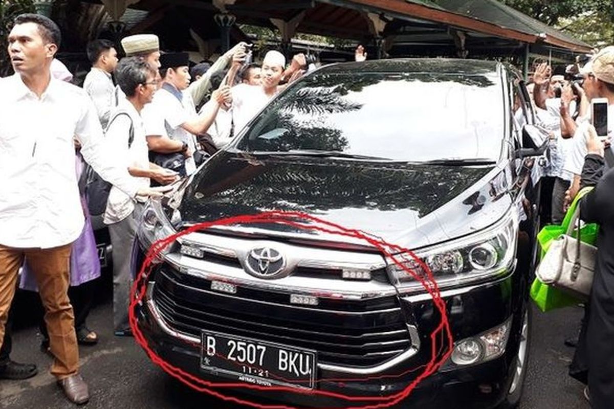 Toyota Innova yang digunakan Gubernur DKI Jakarta Anies Baswedan
