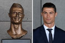 Patung Kocak Ronaldo Akhirnya Diganti