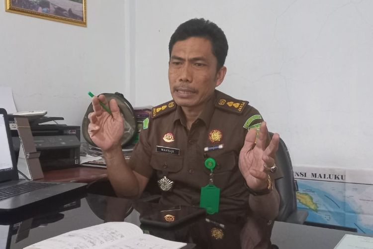 Kepala Seksi Penerangan Hukum dan Humas Kejaksaan Tinggi Maluku, Wahyudi Kareba