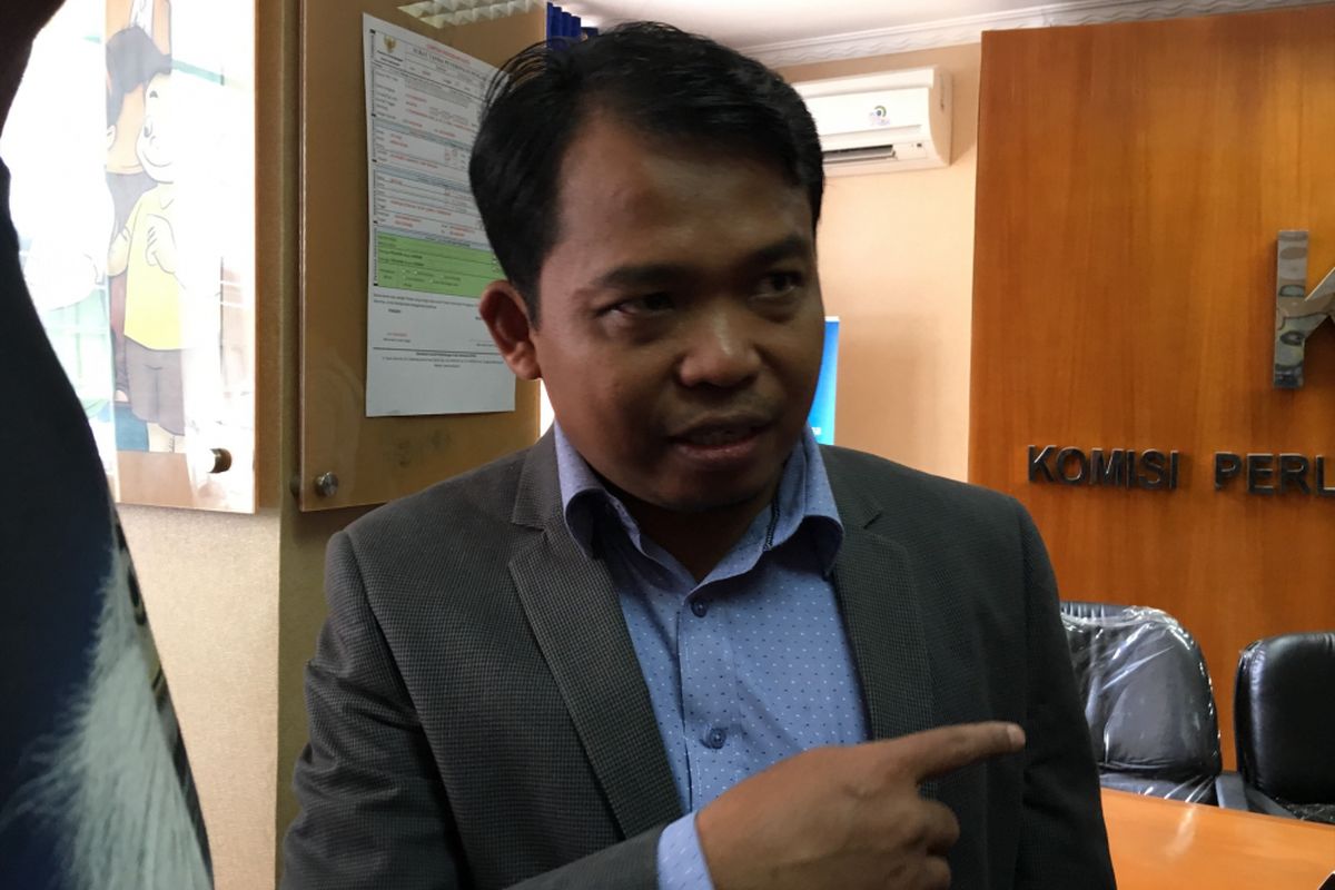 Ketua Komisi Perlindungan Anak Indonesia (KPAI) Susanto saat ditemui di Kantor KPAI, Jakarta Pusat, Senin (11/9/2017).