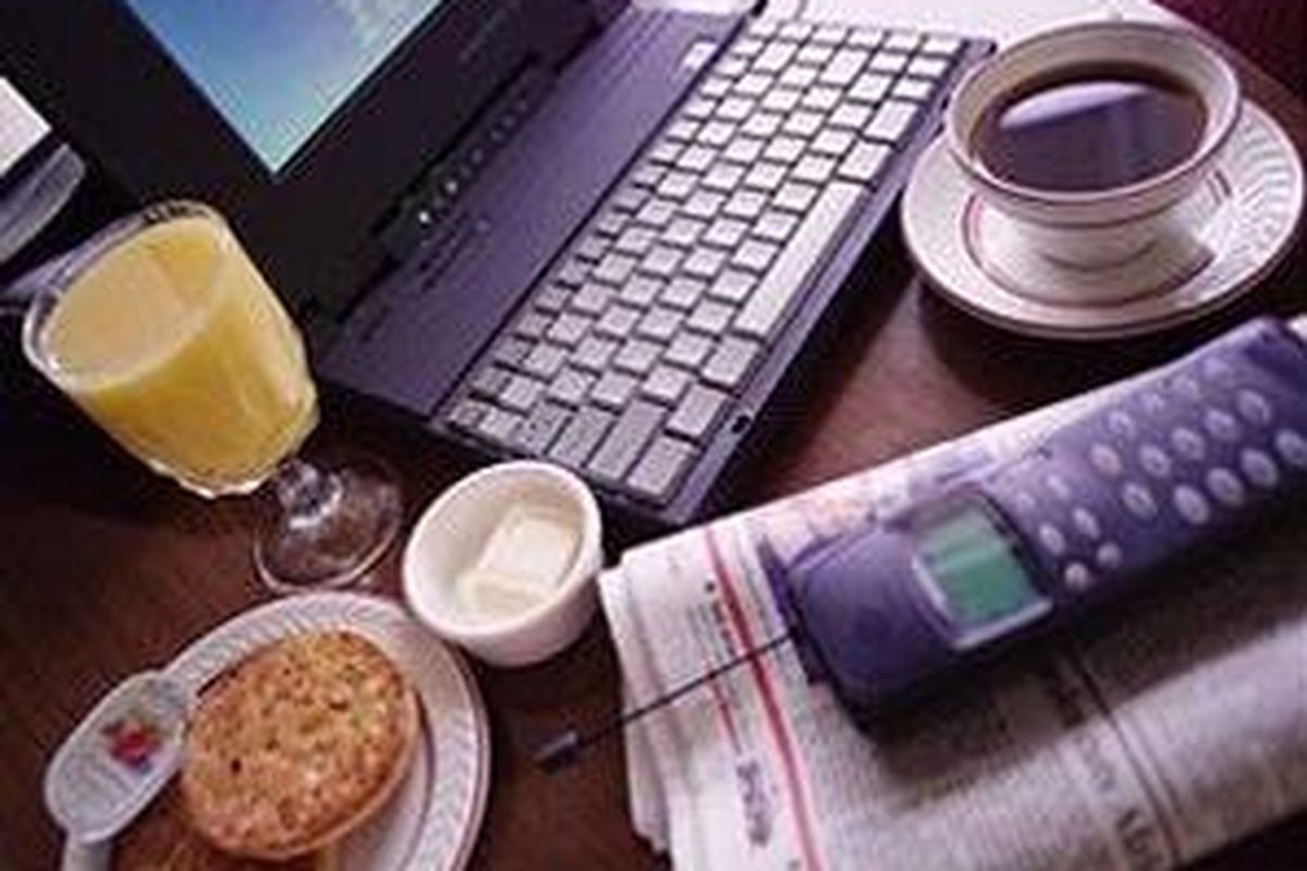 Mengawali hari dengan sarapan adalah bagian dari gaya hidup sehat . 