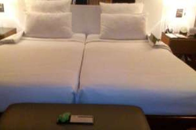 Kamar di Hotel Ratilanna, Chiang Mai, Thailand. Thailand punya rencana matang menggaet kian banyak turis mancanegara berkantung tebal.