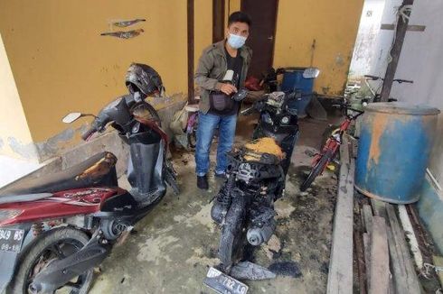 3 Motor di Balikpapan Dibakar Orang Tak Dikenal, Ini Kata Polisi