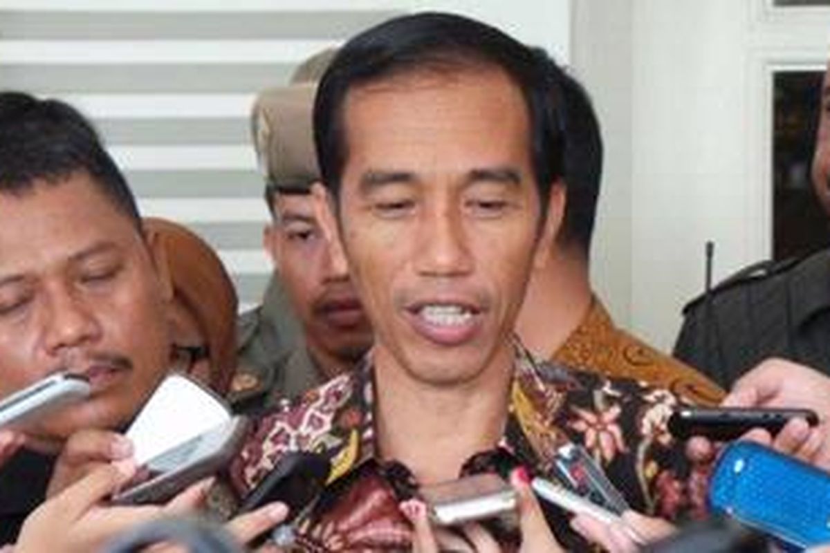 Gubernur DKI Jakarta Joko Widodo