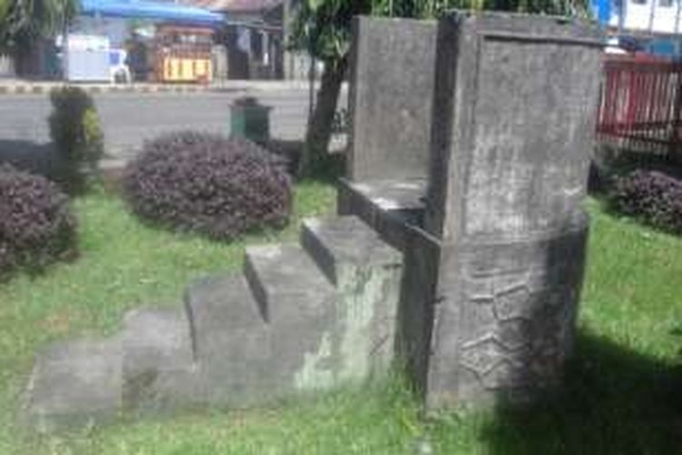 Podium Bung Karno di sudut Kota Kepahiang, Provinsi Bengkulu.