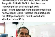 Viral Sayembara Nomor Ponsel Bupati Blora, Hadiahnya Pulsa Rp 50.000