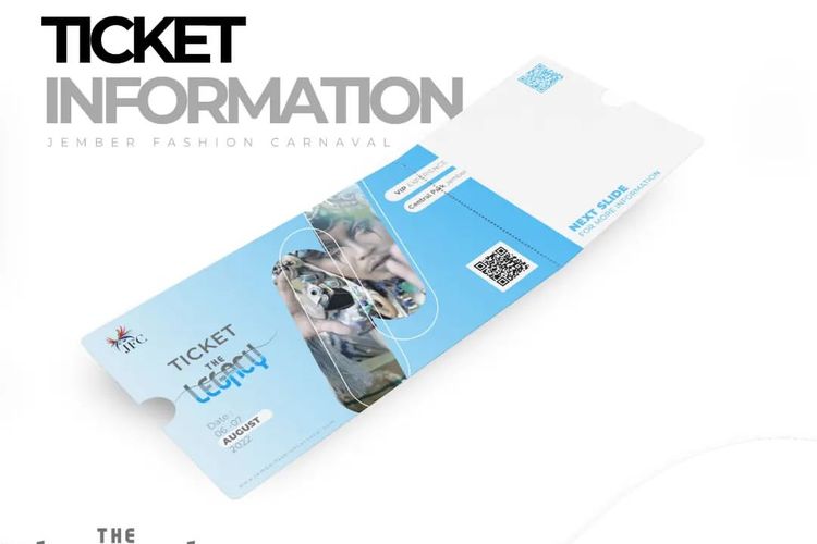 Harga tiket Jember Fashion Carnaval 2022 dan cara pemesanan.