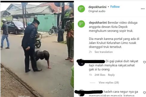 Saat Wakil Ketua DPRD Depok Suruh Sopir 