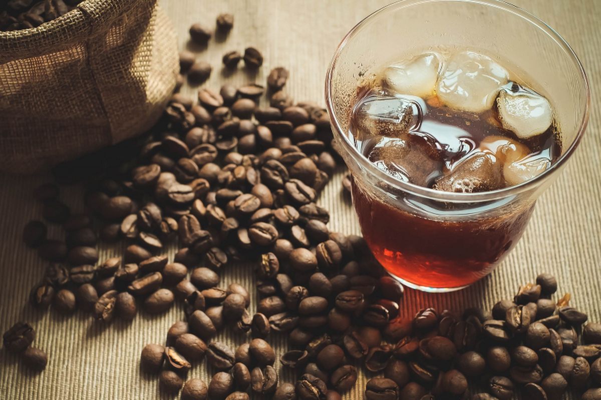 Kopi Cold Brew yang memiliki sifat asam kebih rendah dari kopi biasa