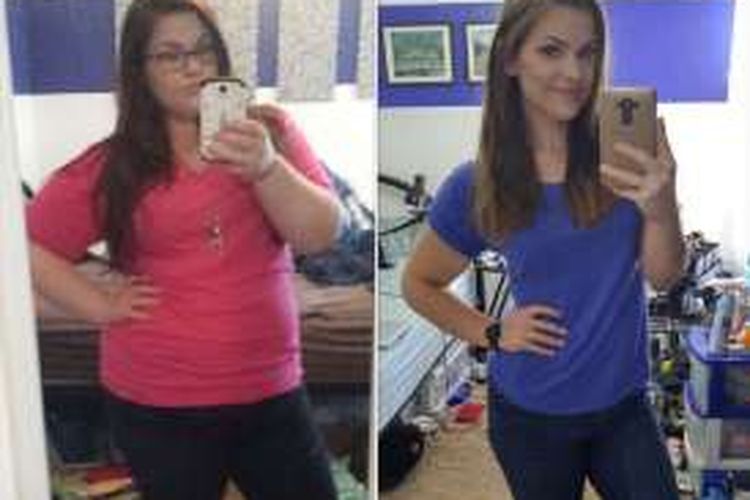 Kristina Guice berhasil menurunkan berat badannya sebanyak 45 kg dengan menjalani diet ketogenik.