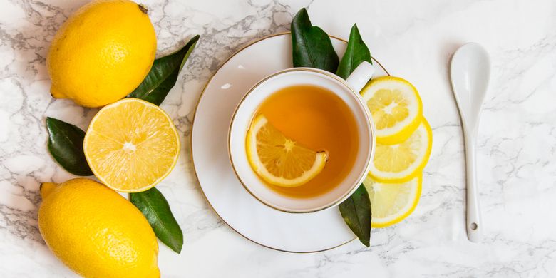 Simak Manfaat Minum Teh Hijau Campur Lemon 