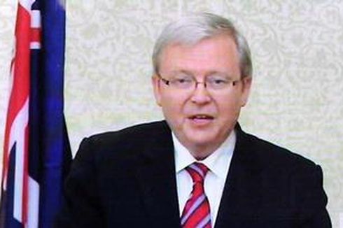 PM Australia Kevin Rudd Berjudi dengan Pencari Suaka