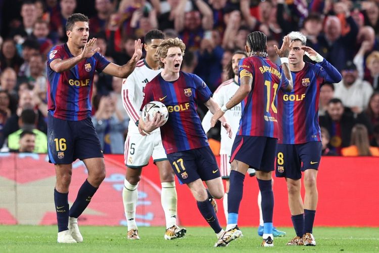 Hansi Flick Akui Kekurangan Barcelona Saat Dibungkam Real Madrid di Camp Nou