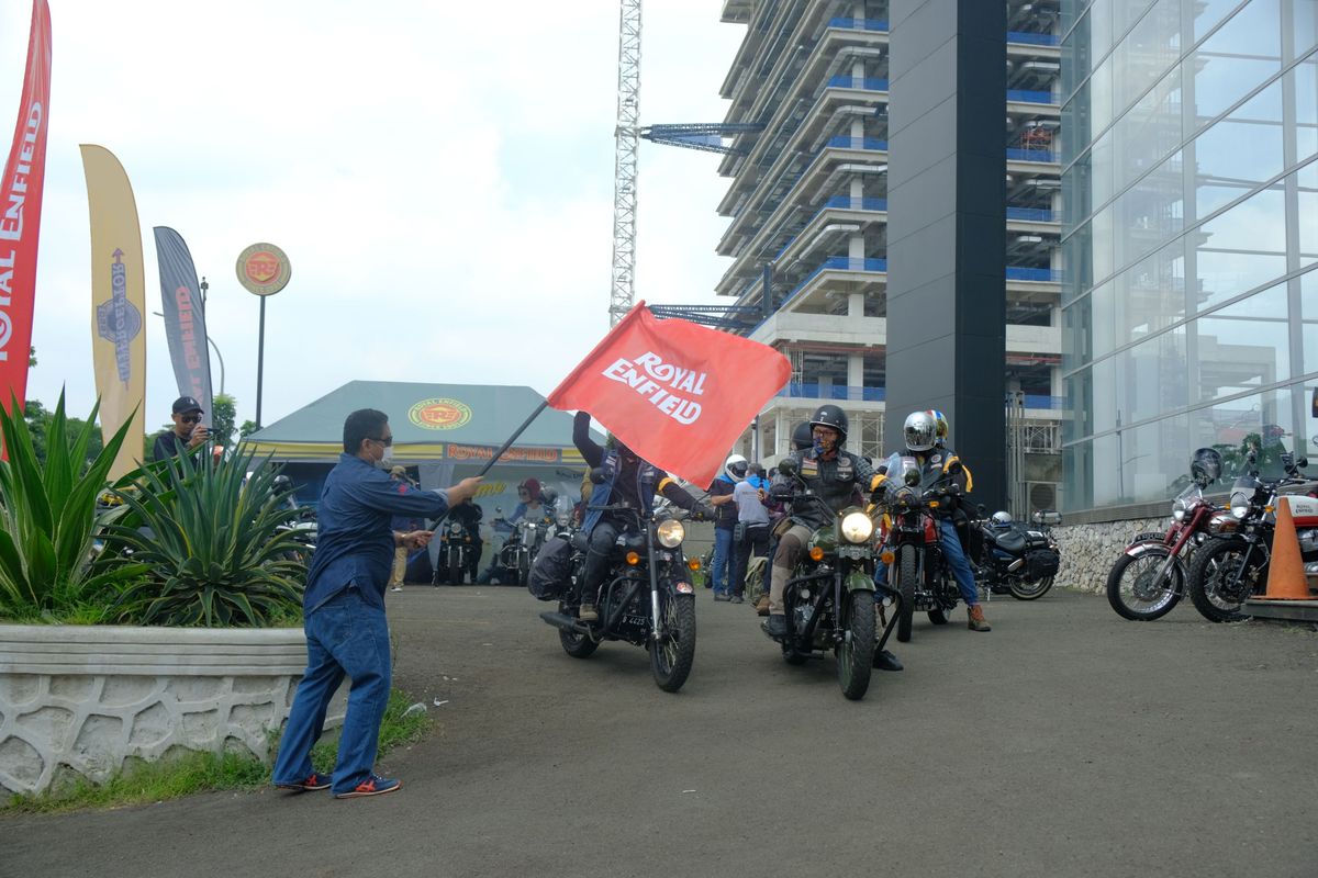 Fun Day Rally yang digelar oleh Royal Enfield Nusantara