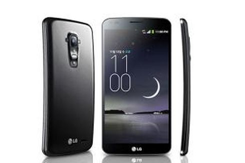 LG Resmi Rilis Ponsel Lengkung G Flex