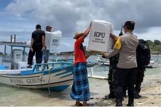 KPU Lombok Barat Gunakan Perahu untuk Distribusikan 25 Kotak Suara ke Lokasi Terjauh di Gili