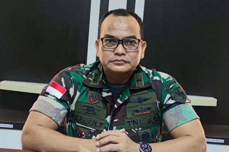 Kapendam XVII/Cenderawasih Letkol Herman Taryawan