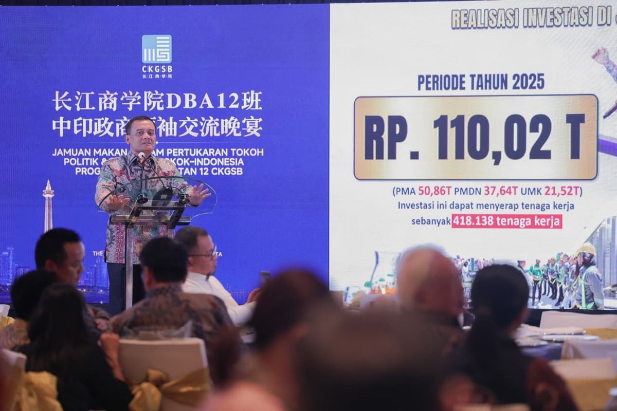 Gubernur Jateng Ahmad Luthfi dalam program DBA Enterpreneur Scholar Cheung Kong Graduate School of Business (CKGSB) angkatan 12 di Grand Hyatt, Jakarta, Jumat (22/5/2026).
