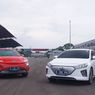 Sensasi Naik Mobil Listrik Hyundai di Sirkuit Sentul