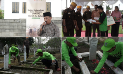 Sambut Ramadhan, Dompet Dhuafa Gelar Aksi Sekar Bersihkan TMP dan Santuni Veteran