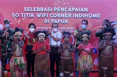 Terus Tingkatkan Layanan, Indihome Bangun 50 WiFi.id Corner di Papua