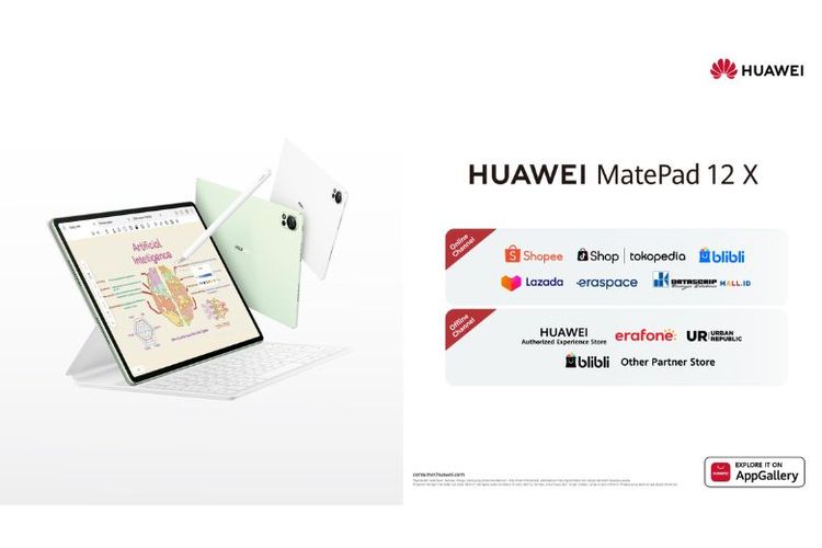 Terdapat penawaran menarik selama masa pre-order HUAWEI MatePad 12 X, mulai 9 Januari hingga 31 Januari 2025. 