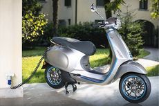 New Vespa Elettrica Meluncur di EICMA, Lebih Kencang 