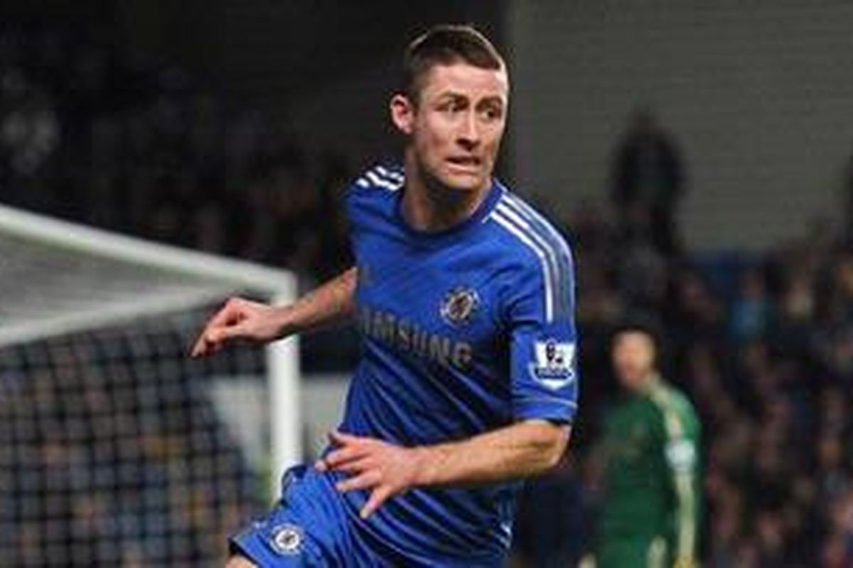 Defender Chelsea, Gary Cahill.