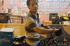 Cerita Kasmono, Pilih Mudik Pakai Sepeda dari Sidoarjo ke Tuban