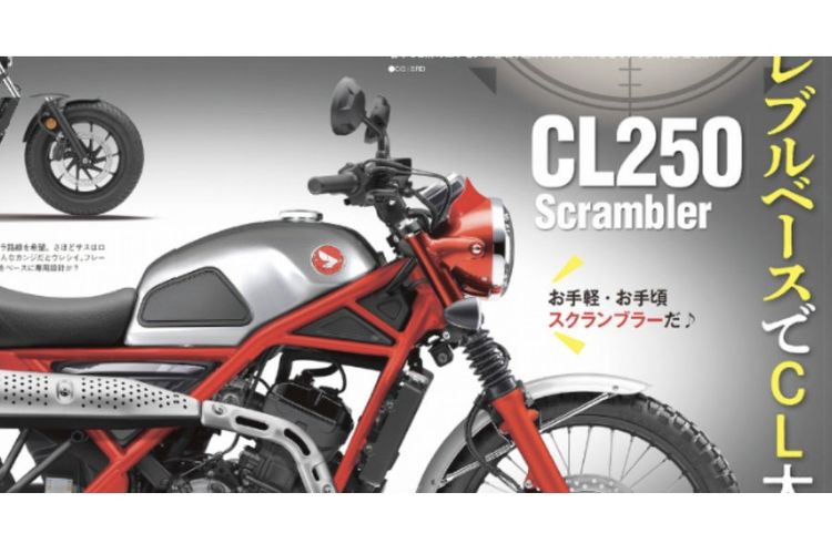 Rumors berkembang Honda ingin meremajakan Honda CL250