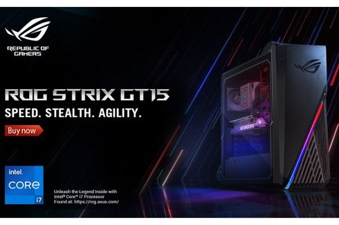 Asus Hadirkan Asus ROG Strix GT15, PC Gaming Intel Core 12th Gen Terkini
