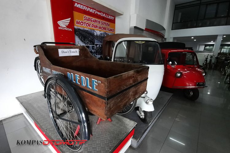 Motor lawas koleksi Museum Merpati Motor