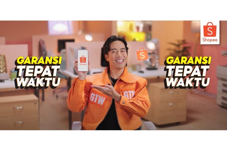 Vidi Aldiano saat membintangi iklan Shopee Garansi Tepat Waktu.