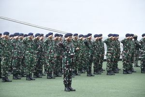 TNI Mulai Apel Gelar Pasukan yang Hendak Dikirim ke Gaza