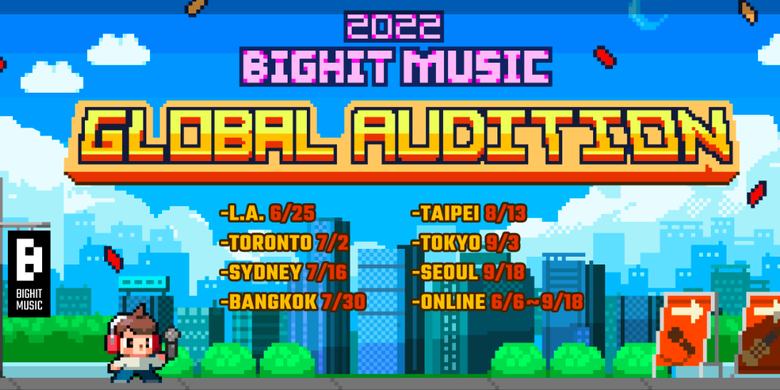 Big Hit Music bakal menggelar audisi global 2022